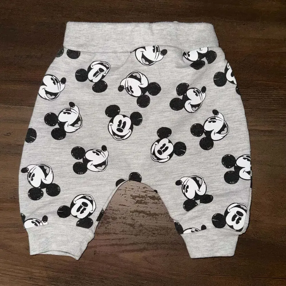 Disney Baby Mickey Mouse 2-Piece Hoodie and Sweatpants Outfit Set Grey
